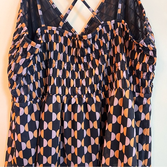 ANTHROPOLOGY Mixed Pattern Tank Top - Size L - Picture 3 of 5